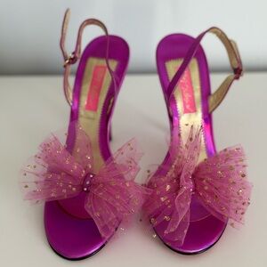 BNWOT Betsey Johnson Pink Party Heels